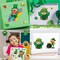48 Sheets St Patricks Day Stickers, Saint Patricks Make A Face Stickers, Make Your Own St Patricks Day Decorations Crafts Accessories for Kids Adults Irish Party Favor Supplies